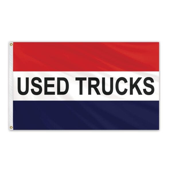 Used Trucks Message Flag 3'x5' Standard Flag